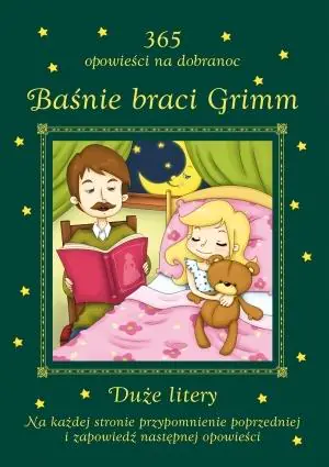 Książka - Baśnie braci Grimm. 365 opowieści na dobranoc