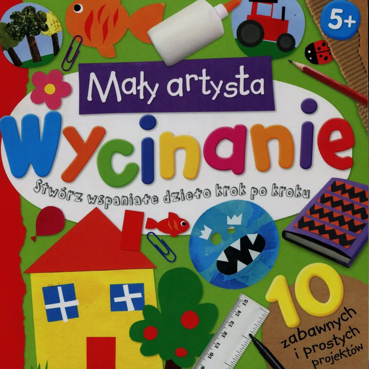 Książka - Mały artysta. Wycinanie
