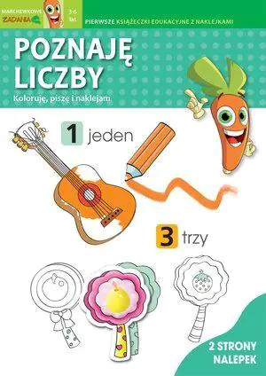 Książka - Marchewkowe zadania 3-6 lat. Poznaję liczby