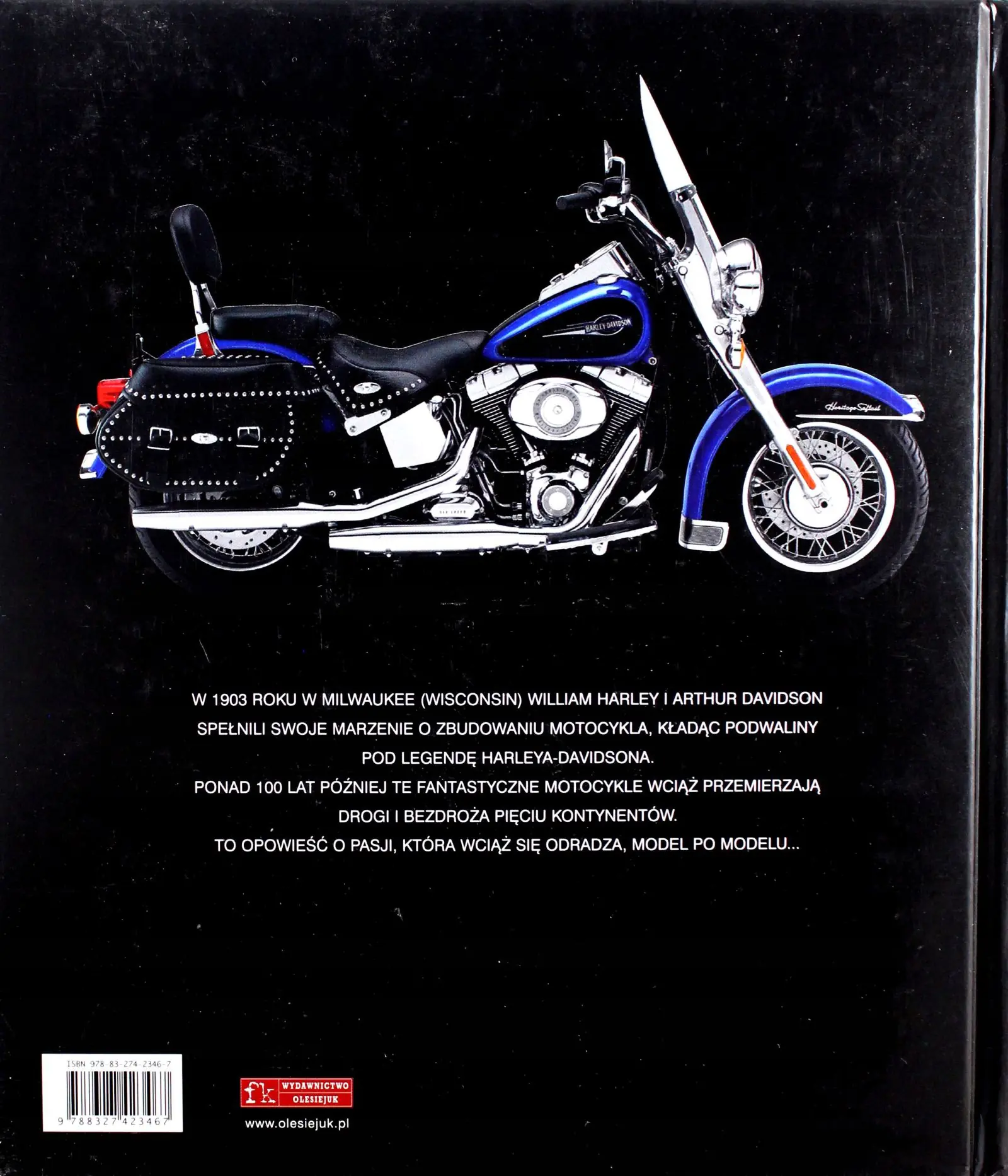 Książka - Harley - Davidson. Legendarne modele