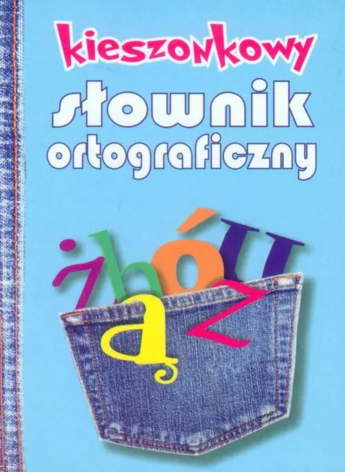 Książka - Kieszonkowy słownik ortograficzny