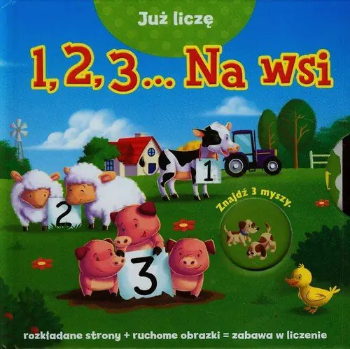 Książka - Już liczę. 1, 2, 3... Na wsi