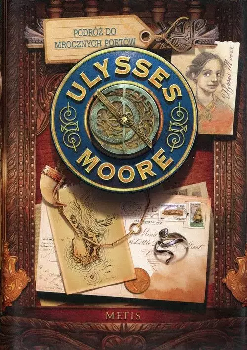 Książka - Podróż do mrocznych portów. Ulysses Moore. Tom 14
