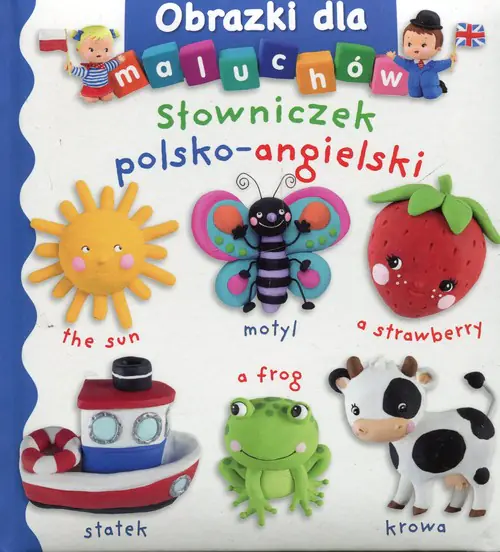 Książka - Obrazki dla maluchów. Słowniczek polsko-angielski
