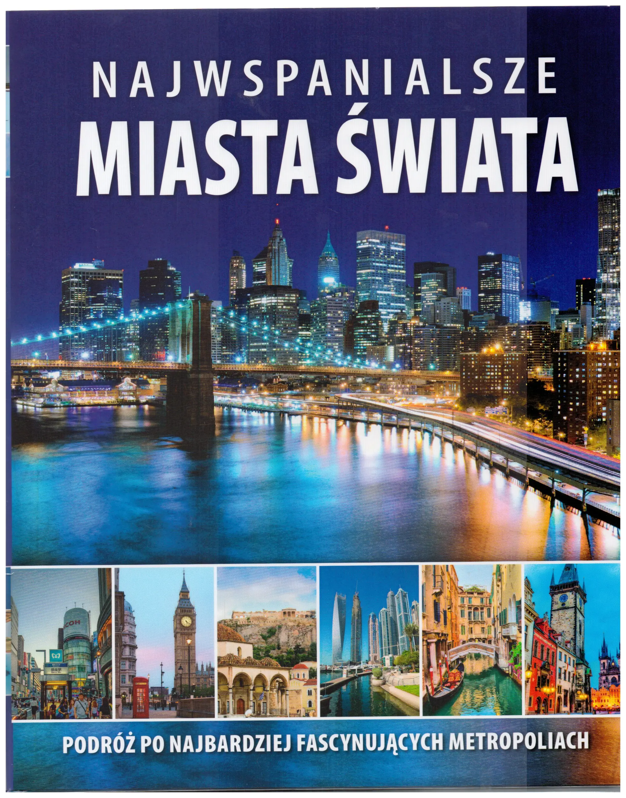 Książka - Najwspanialsze miasta świata