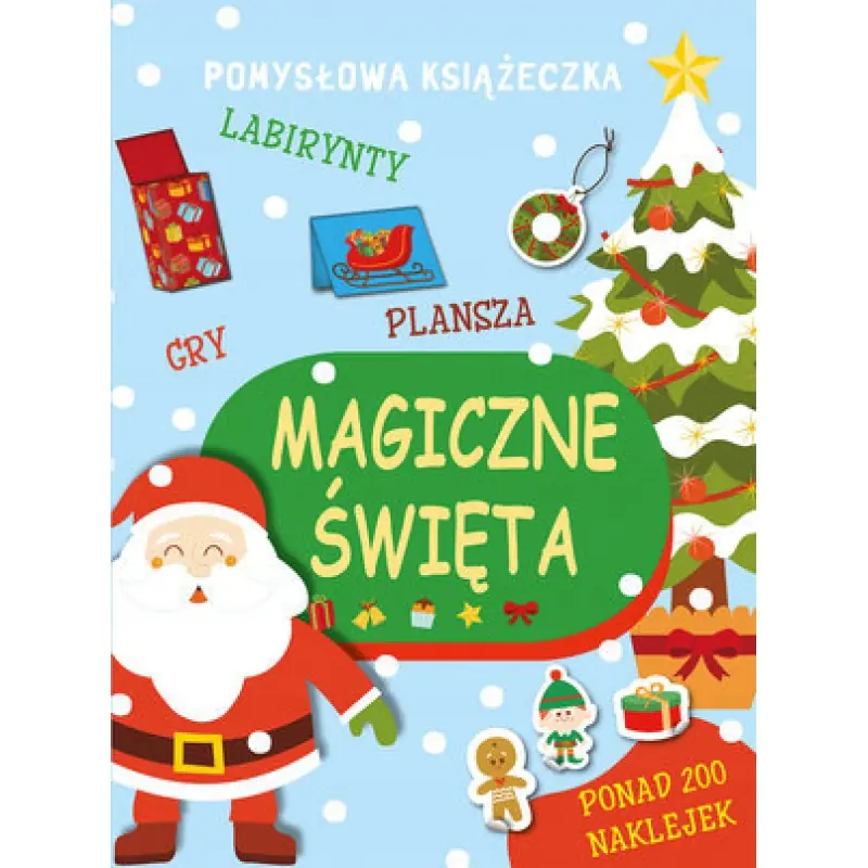 Książka - Magiczne święta. Pomysłowa Książeczka