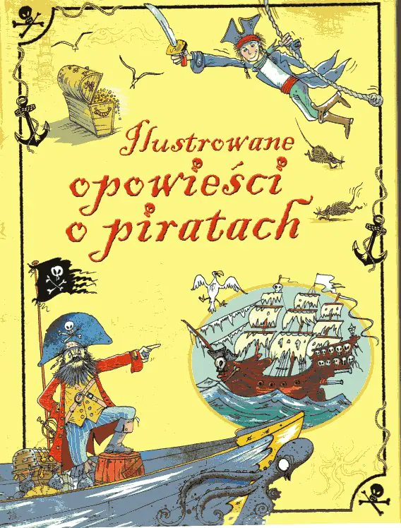 Książka - Ilustrowane opowieści o piratach