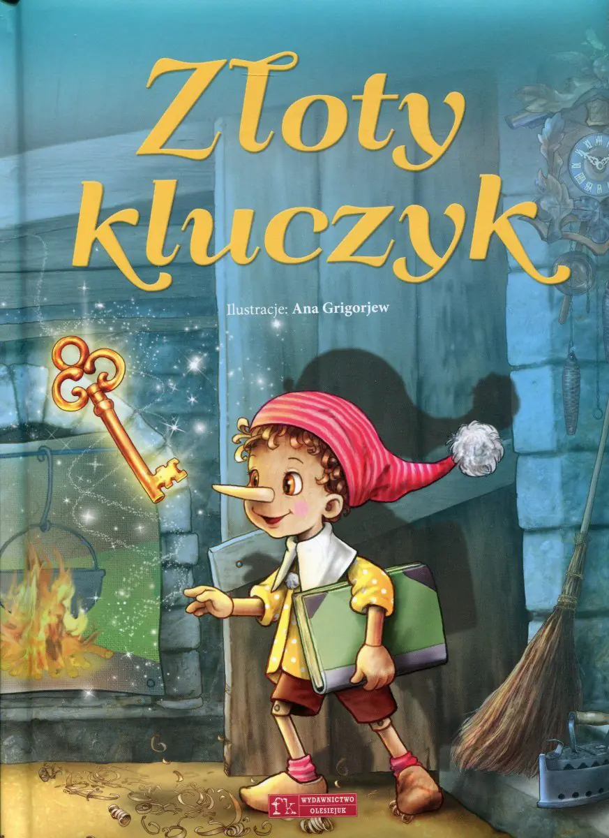 Książka - Złoty kluczyk