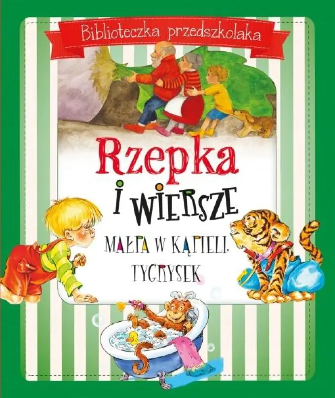 Książka - Biblioteczka przedszkolaka. Rzepka i wiersze