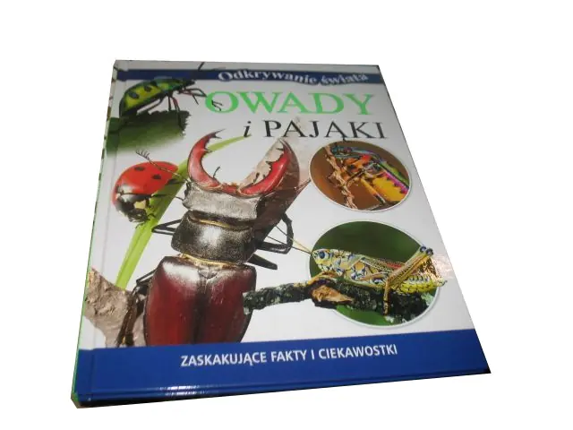 Książka - Odkrywanie świata. Owady i pająki