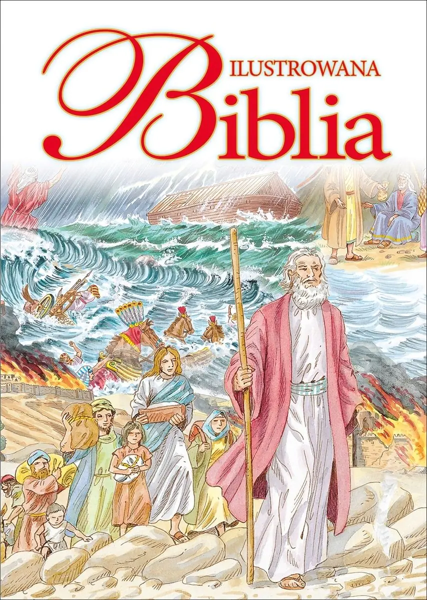 Książka - Ilustrowana Biblia - Praca zbiorowa 
