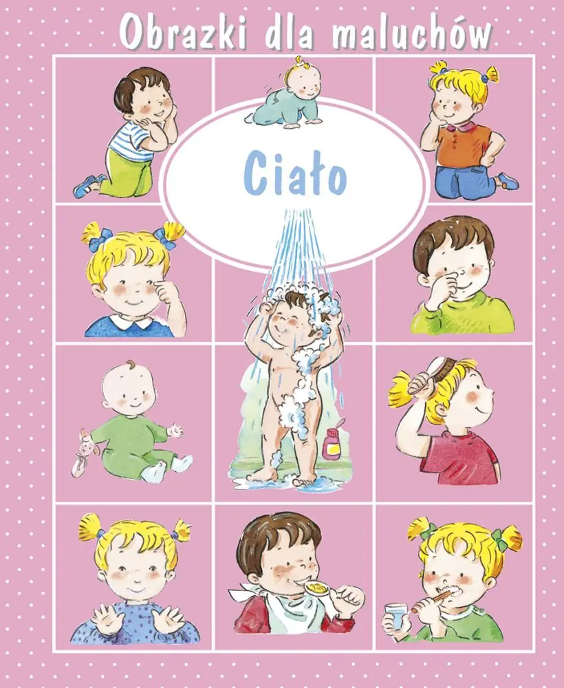 Książka - Obrazki dla maluchów. Ciało w.2015