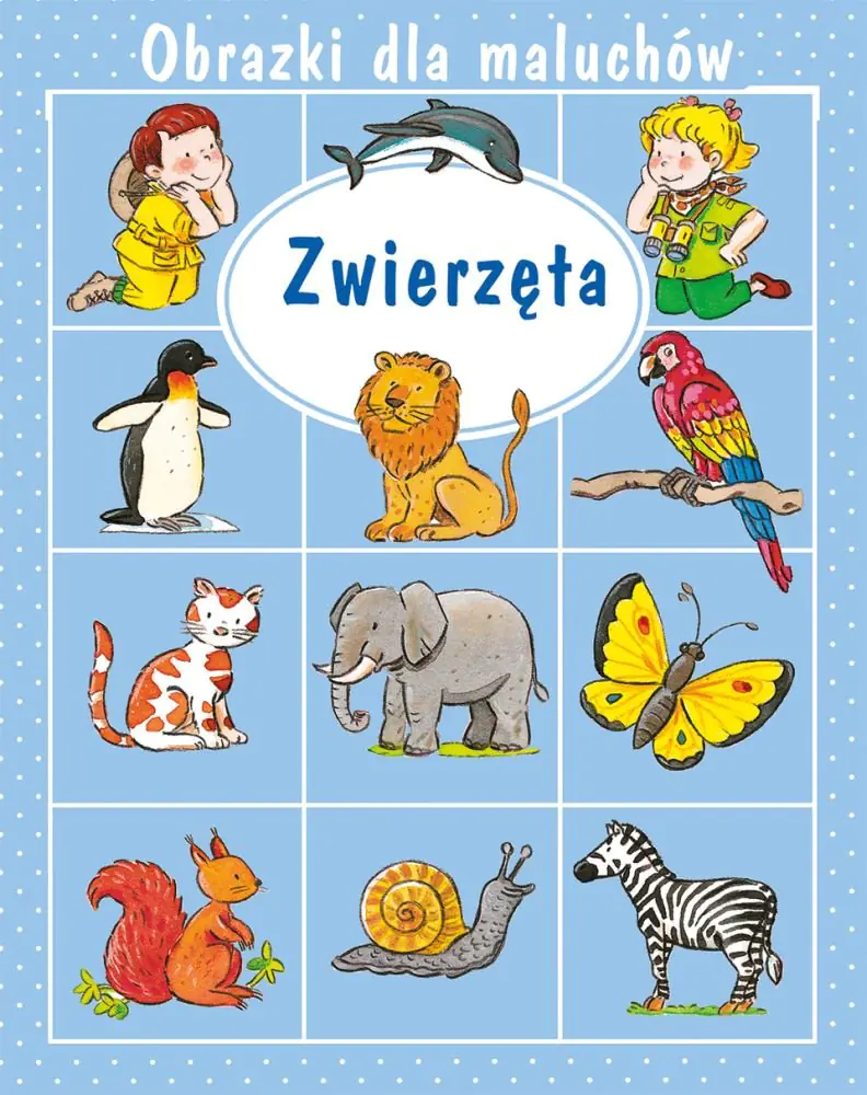 Książka - Obrazki dla maluchów. Zwierzęta w.2015