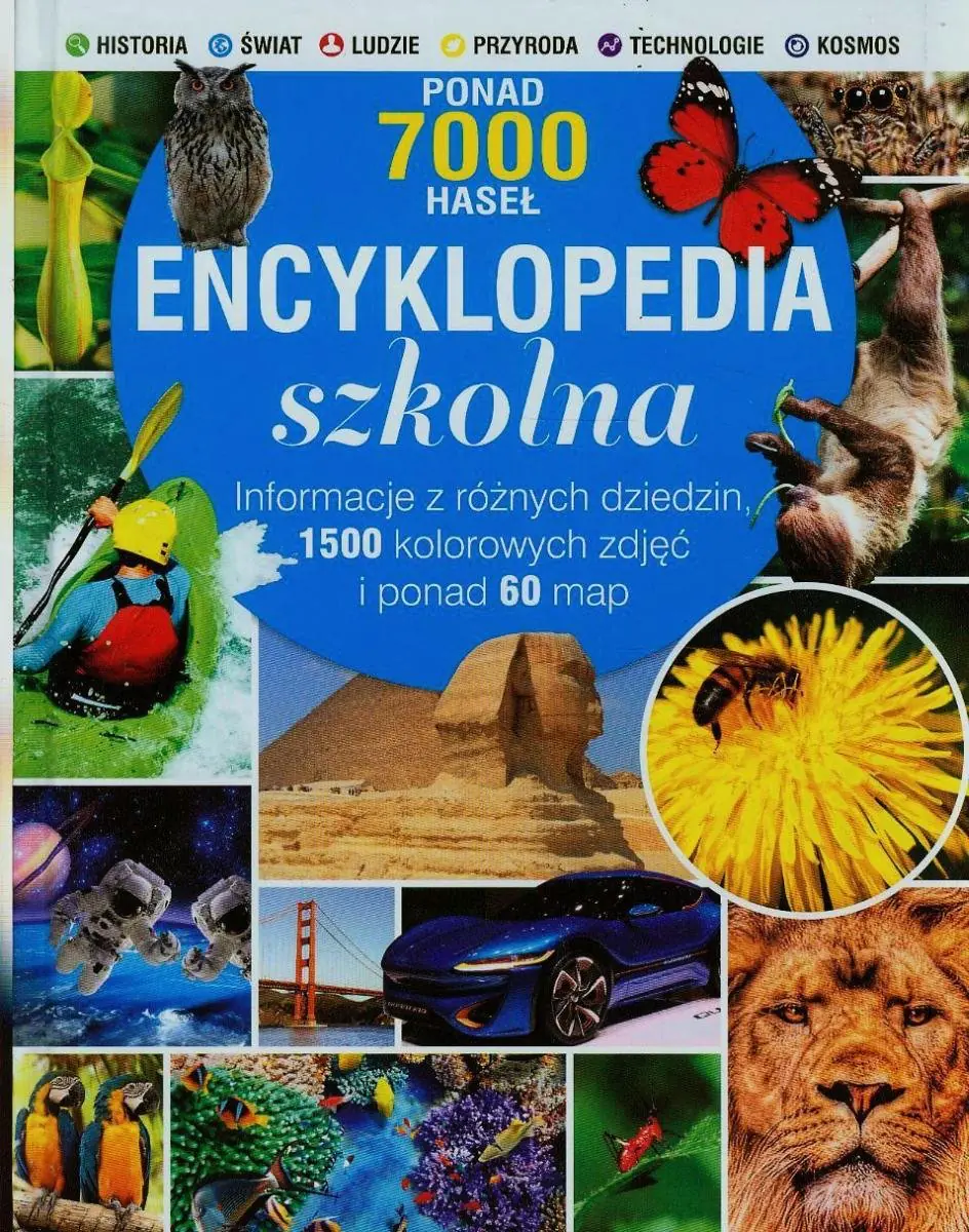 Książka - Encyklopedia szkolna