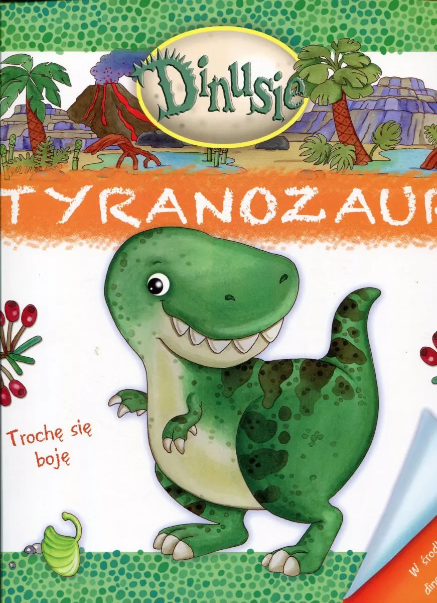 Książka - Dinusie. Tyranozaur