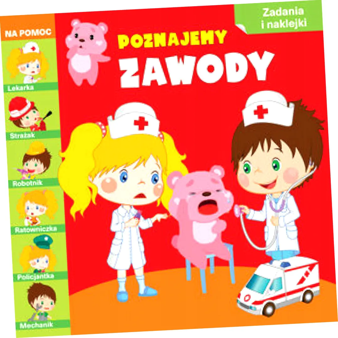 Książka - Poznajemy zawody. Na pomoc
