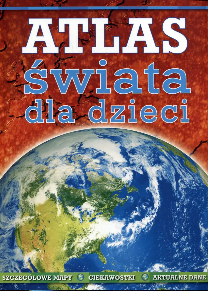 Książka - Atlas świata dla dzieci