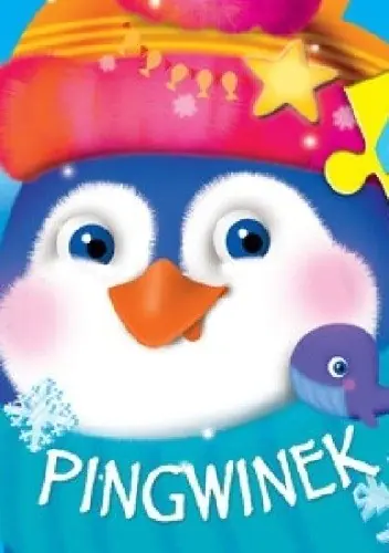Książka - 4 układanki. Pingwinek