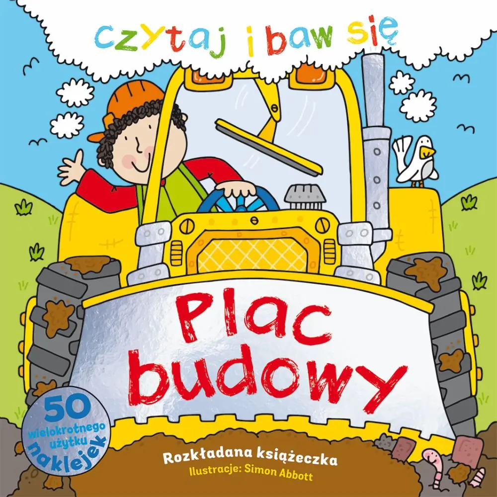 Książka - Czytaj i baw się. Plac budowy