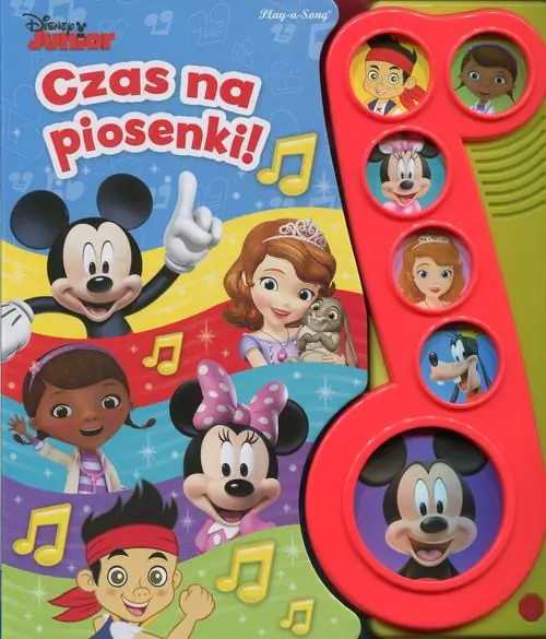 Książka - Czas na piosenki Disney junior