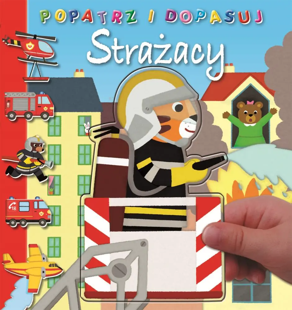 Książka - Popatrz i dopasuj. Strażacy