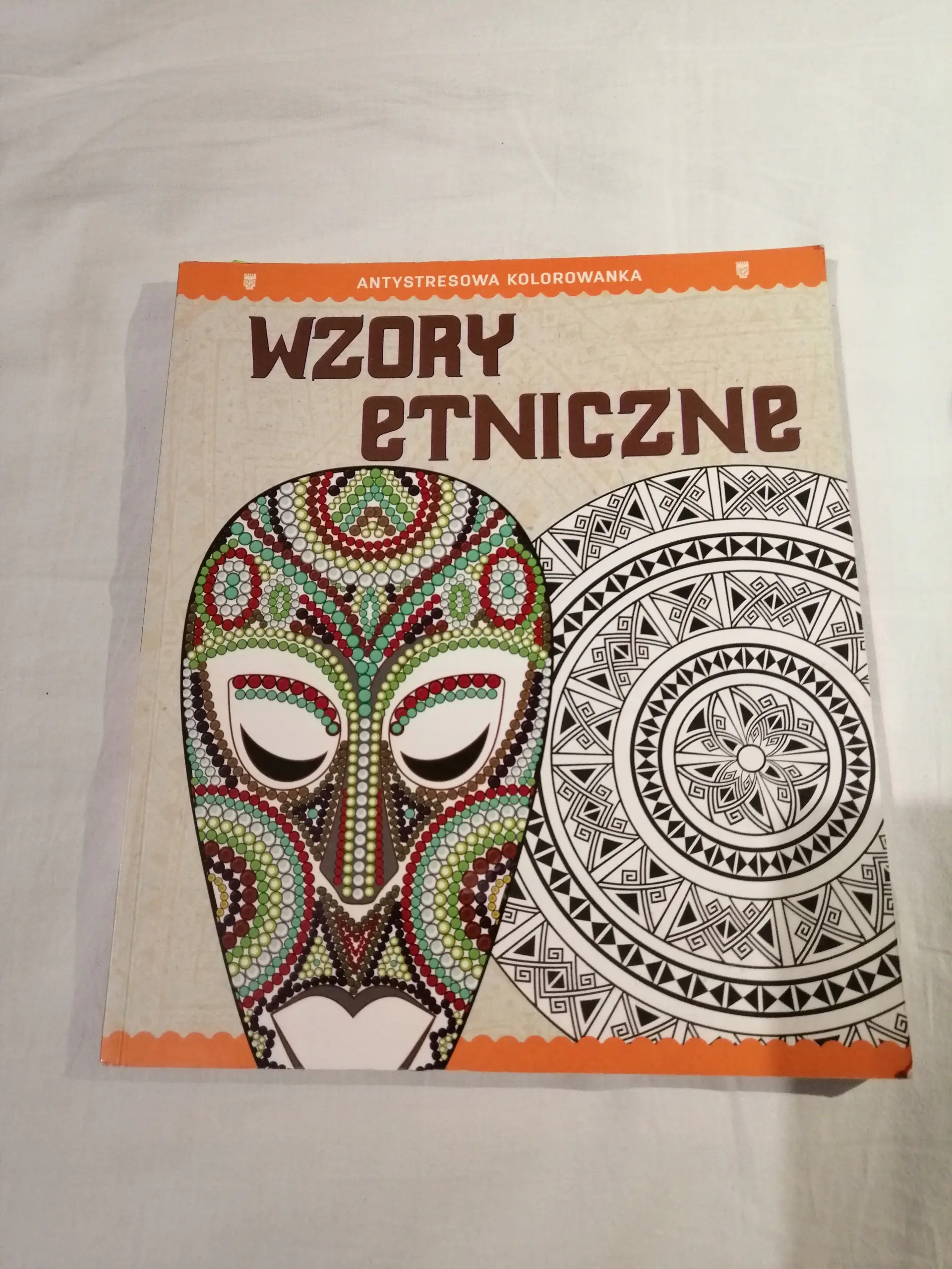 Książka - Antystresowa kolorowanka dla dorosłych. Wzory etniczne
