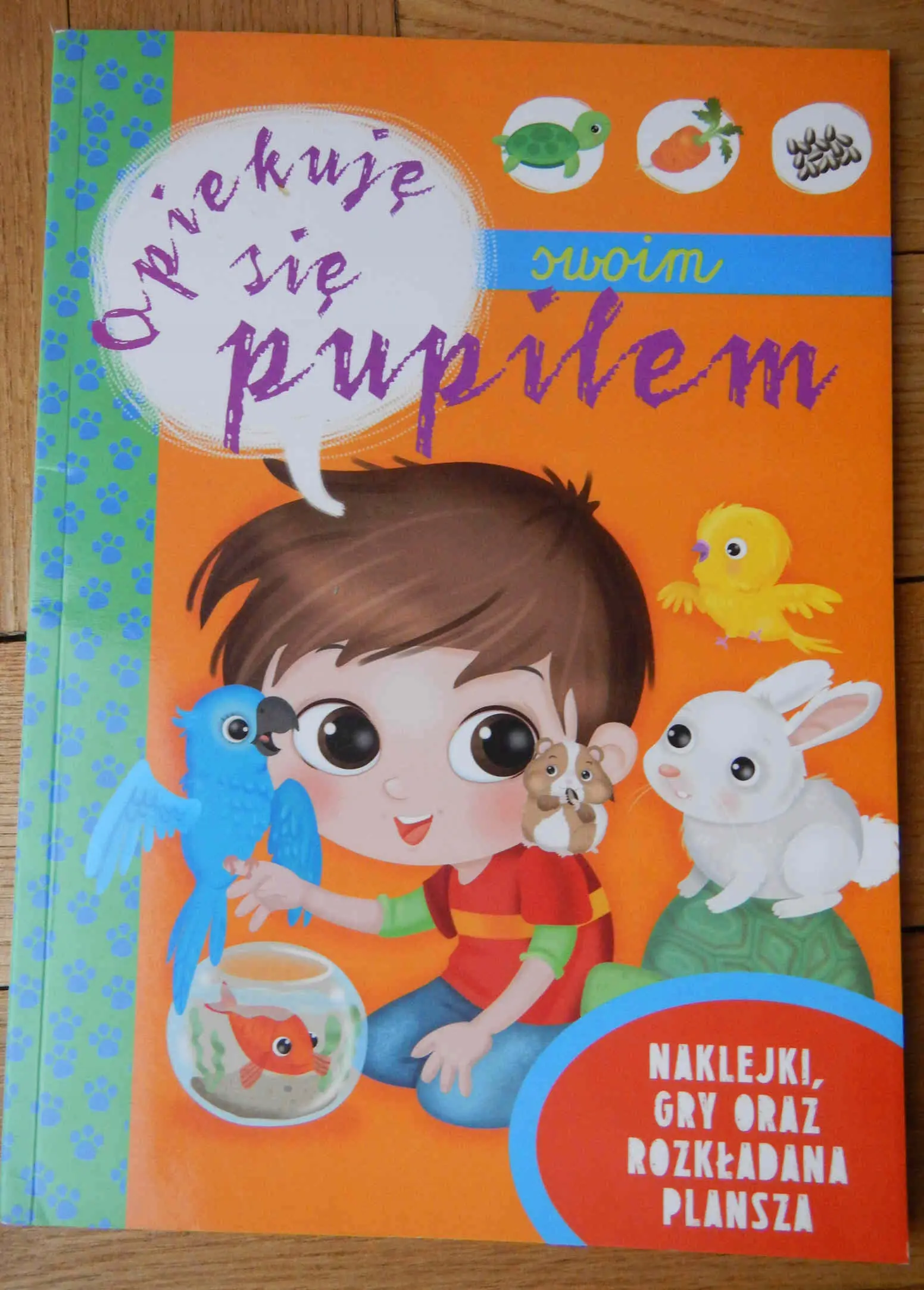 Książka - Opiekuję się swoim pupilem