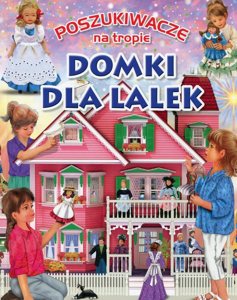 Książka - Poszukiwacze na tropie. Domki dla lalek