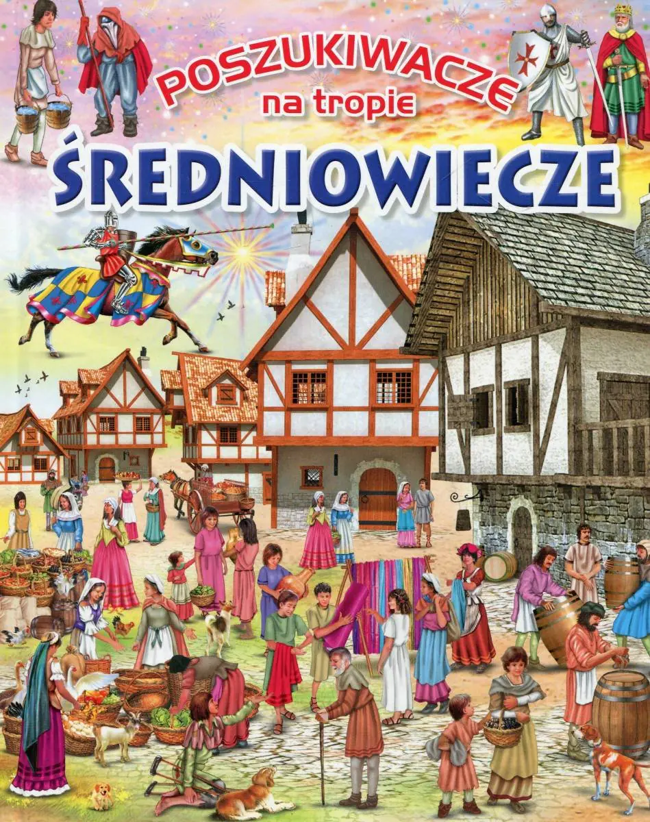 Książka - Poszukiwacze na tropie. Średniowiecze