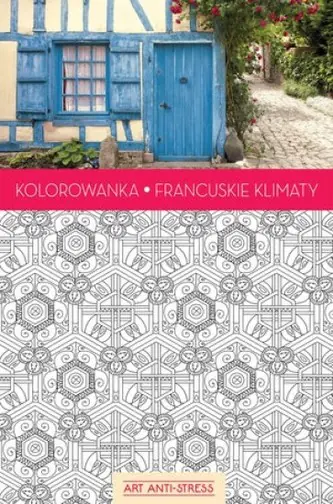 Książka - Francuskie klimaty. Kolorowanka