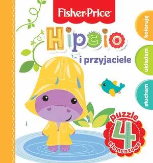 Fisher Price. Hipcio i przyjaciele. Puzzle 4-elementowe