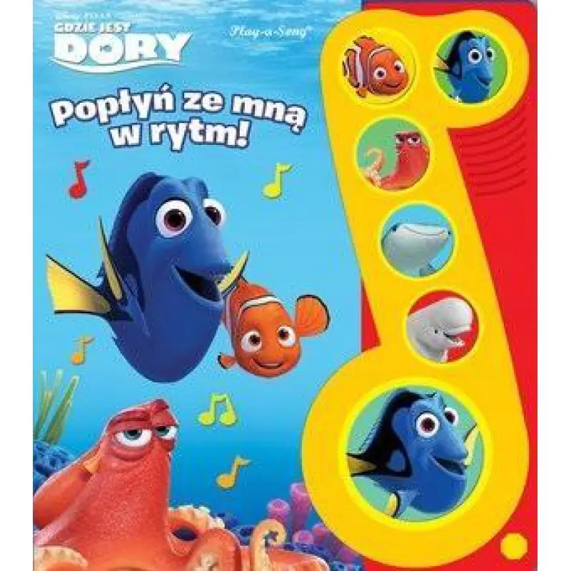 Książka - Popłyń ze mną w rytm. Gdzie jest Dory?