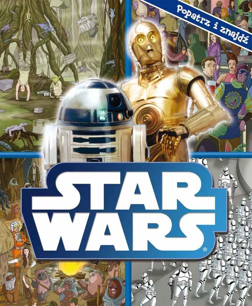 Książka - Popatrz i znajdź. Star Wars
