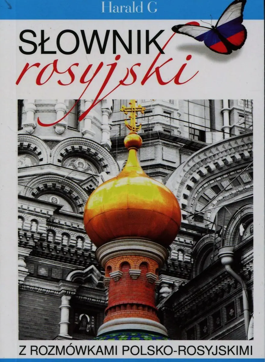 Książka - Słownik rosyjski z rozmówkami polsko-rosyjskimi