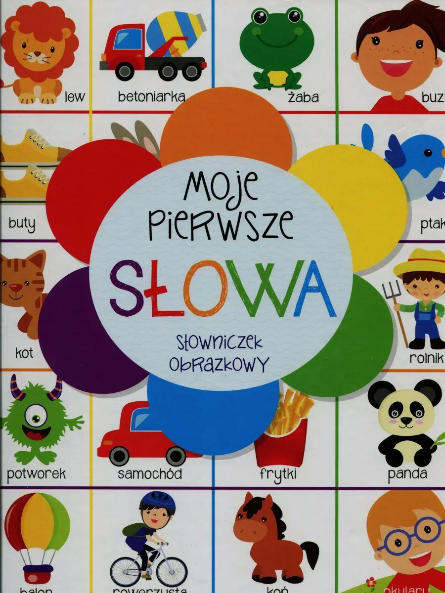 Książka - Moje pierwsze słowa. Słowniczek obrazkowy