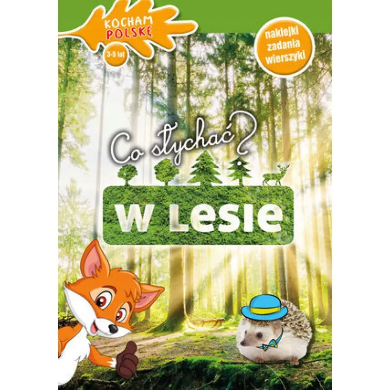 Książka - Co słychać? W lesie