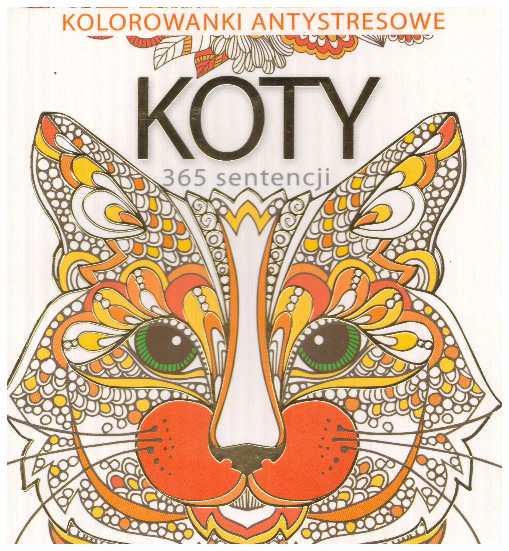 Książka - Kolorowanki antystresowe. Koty