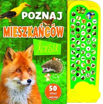 Książka - Poznaj mieszkańców lasu