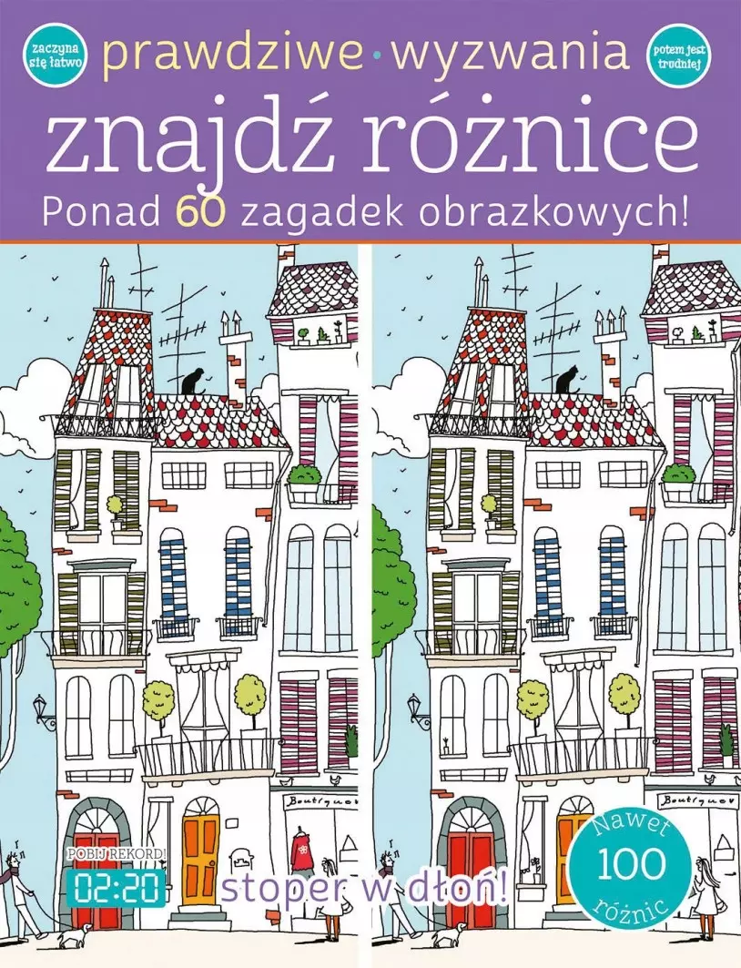 Książka - Prawdziwe wyzwania: Znajdź różnice