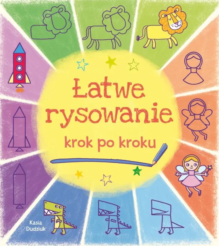Książka - Łatwe rysowanie krok po kroku