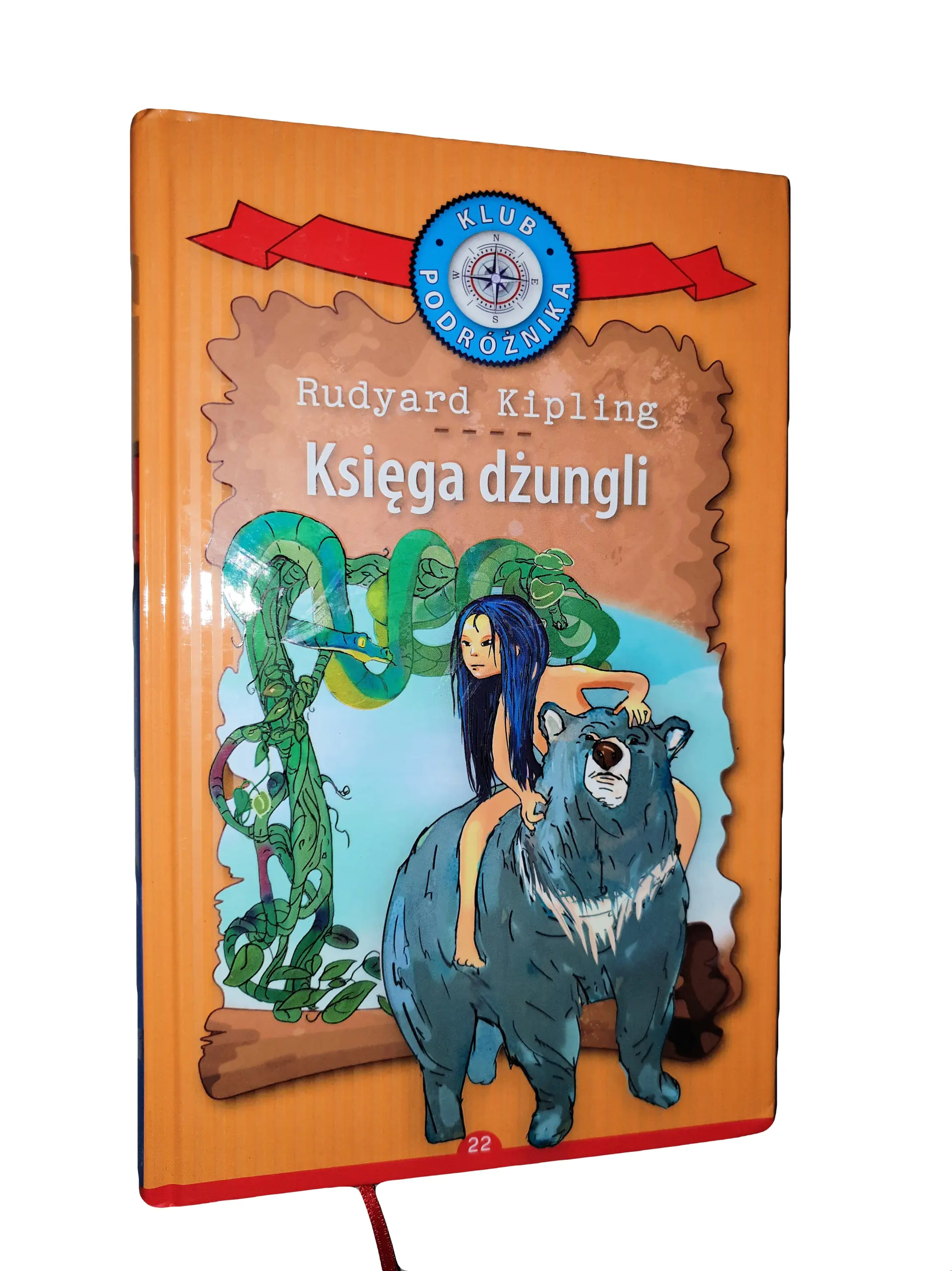 Książka - Księga dżungli. Kolekcja: Klub Podróżnika. Tom 22