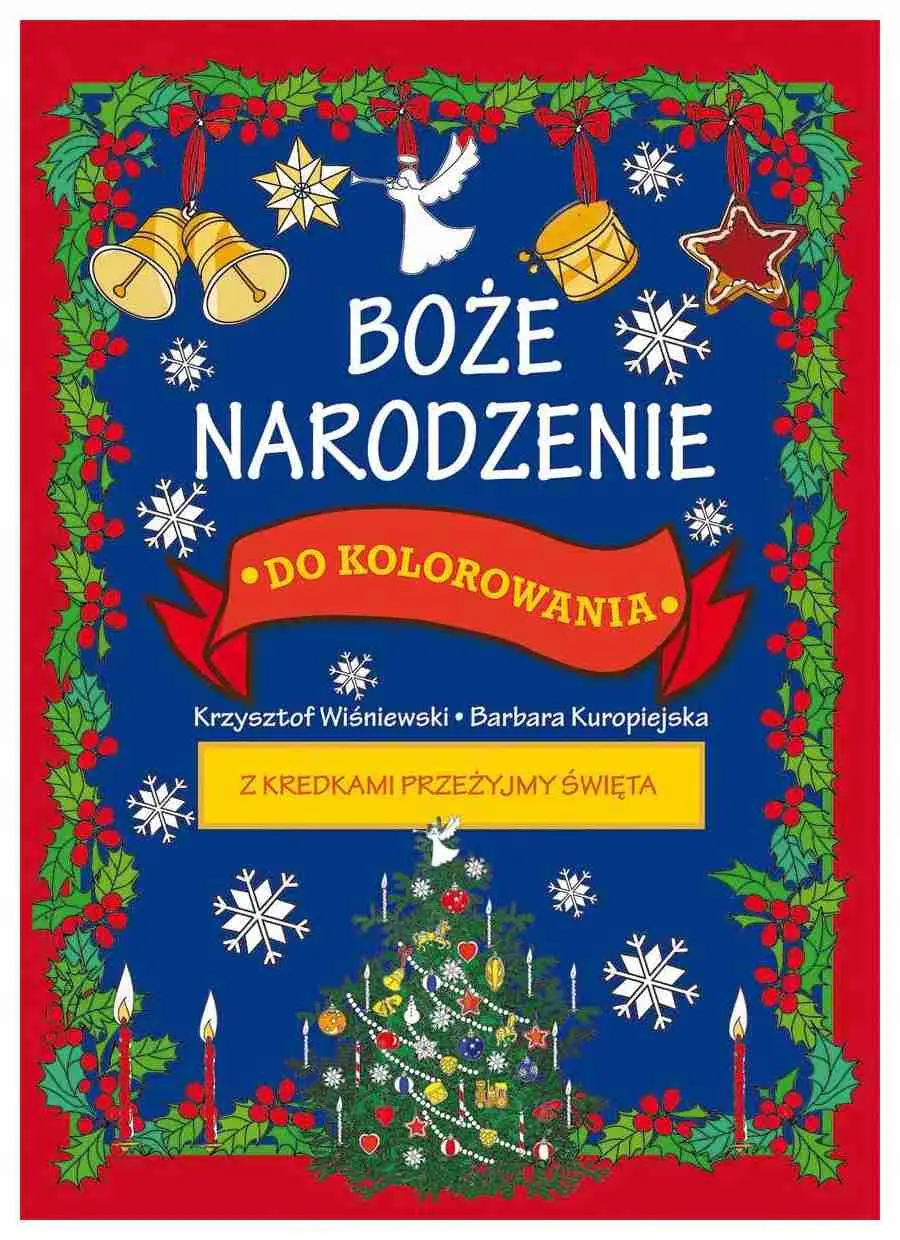 Książka - Boże Narodzenie do kolorowania