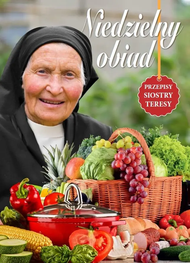 Książka - Niedzielny obiad. Przepisy Siostry Teresy