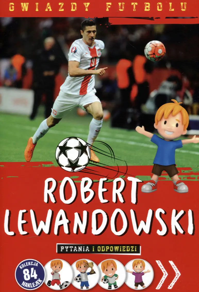 Książka - Robert Lewandowski. Pytania i odpoweidzi
