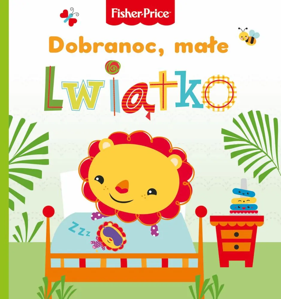 Książka - Fisher Price. Dobranoc, małe lwiątko