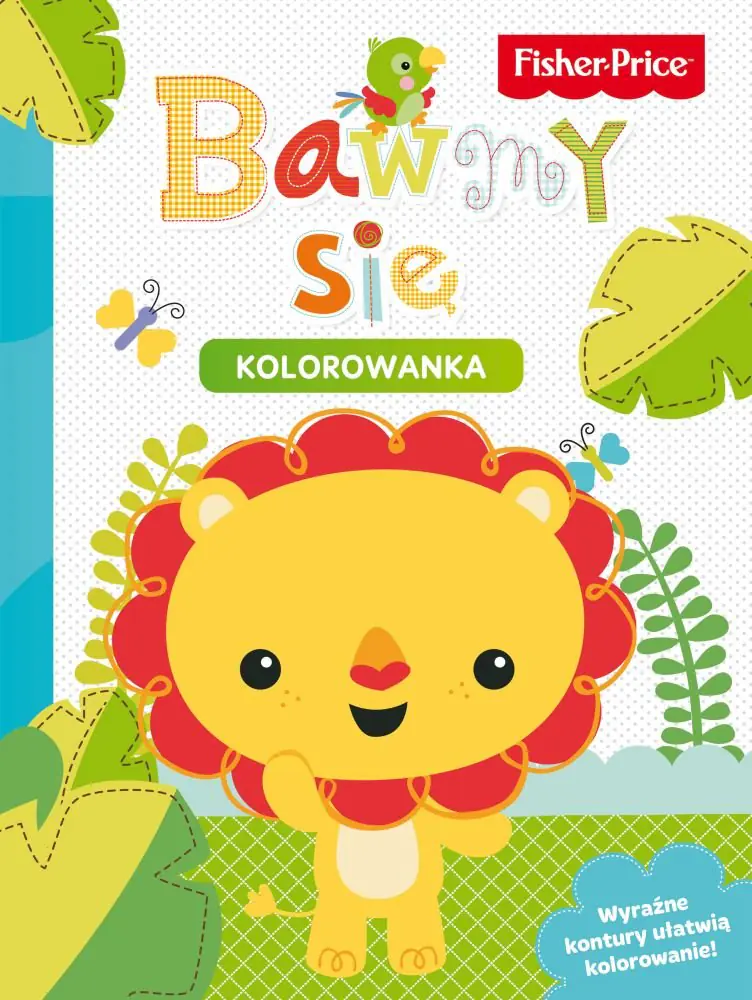 Książka - Fisher Price. Bawmy się. Kolorowanka