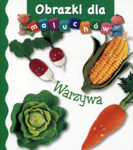 Książka - Obrazki dla maluchów. Warzywa wyd.2017