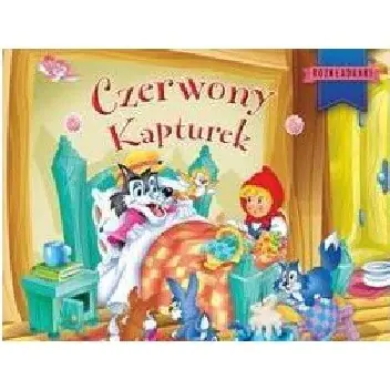 Książka - Czerwony Kapturek. Rozkładanki