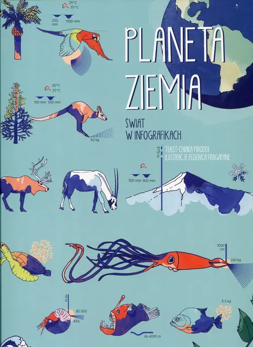 Książka - Planeta Ziemia. Świat w infografikach