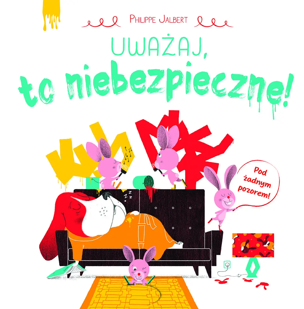 Książka - Uważaj to niebezpieczne